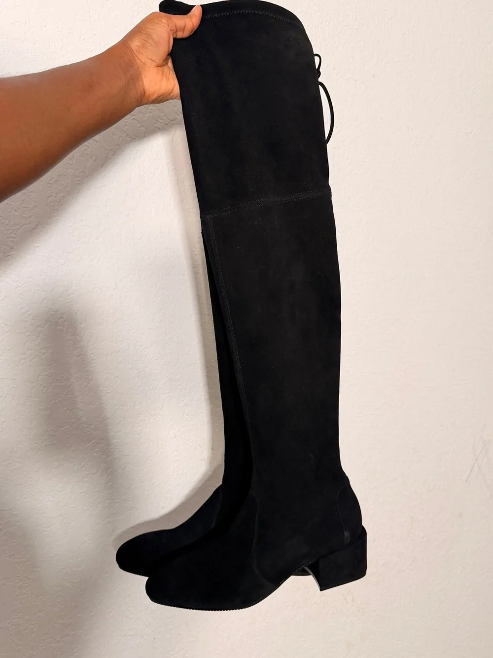 Stuart Weitzman Lowland Suede Thigh-High Boots